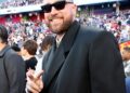 Celebridades no jogo Patriots, Seahawks NFL