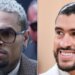 Chris Brown aparentemente protege Bad Bunny e se promove ao mesmo tempo
