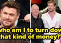 Chris Hemsworth escolheu funções bem remuneradas para sustentar sua família