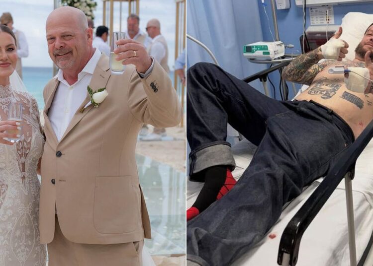 Corey, filho de 'Pawn Stars' Rick Harrison, perde o casamento após acidente de motocicleta