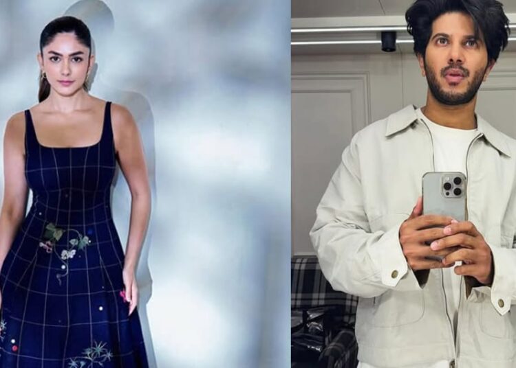 Dulquer Salmaan e Mrunal Thakur reacendem sua química na tela no último videoclipe