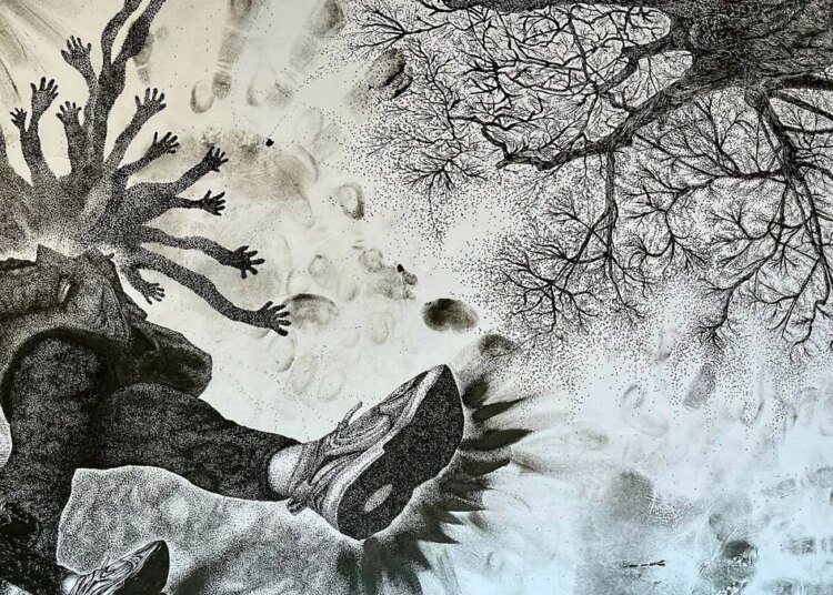 Exposição Scholastic Art Awards em South Bend