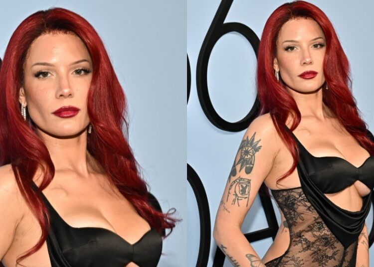 Halsey aposta no estilo sensual na estreia de '56 dias'