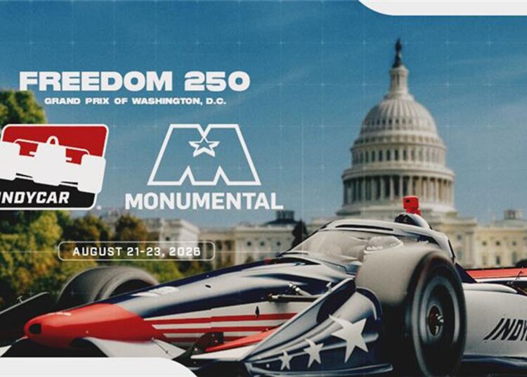 IndyCar, parceira da Monumental Sports & Entertainment para o Grande Prêmio Freedom 250