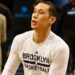 Jeremy Lin acerta arremesso de 8 pontos no Celebrity All-Star Game