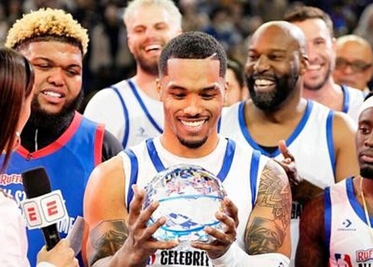 Jogo de celebridades All-Star da NBA repleto de estrelas incendeia Los Angeles