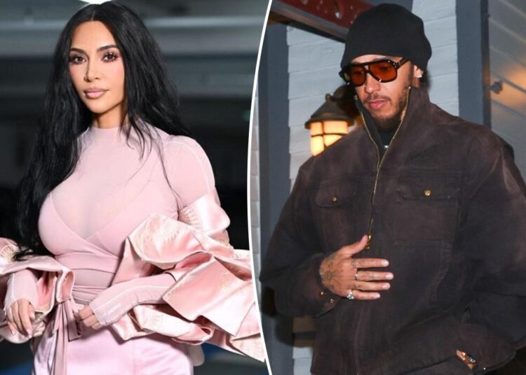 Kim Kardashian e Lewis Hamilton se hospedam juntos em um hotel em Paris após uma escapadela romântica de fim de semana no Reino Unido