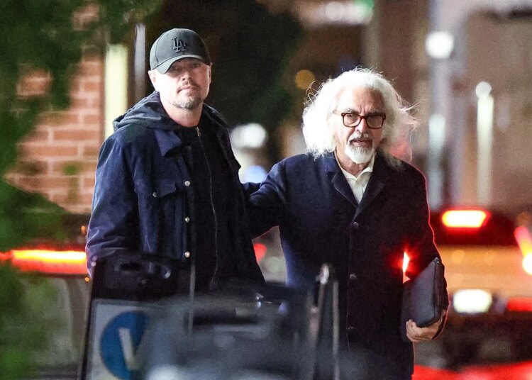 Leonardo DiCaprio e pai ala foram ao restaurante chique de Los Angeles, Funke