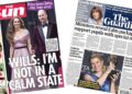 Manchetes de jornais: William 'não está calmo, compre continuar' em meio à prisão de Andrew
