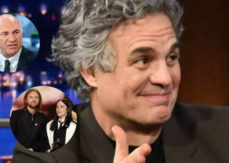 Mark Ruffalo defende Billie Eilish; diz a Kevin O'Leary para 'STFU É hilário' após comentário sobre 'terra roubada' |
