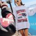 Maura Higgins se mistura com estrelas americanas, incluindo a melhor amiga de Kylie Jenner, Stassie Karanikolaou, antes do Super Bowl, depois de se tornar a favorita dos fãs em The Traitors