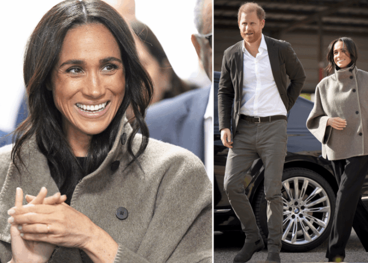 Meghan Markle faz uma seleção consciente do orçamento com um casaco de £ 109 da Zara