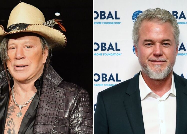 Mickey Rourke afirmou que Eric Dane foi hospitalizado dias antes de morrer