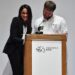 Momento em que Meghan 'afogou' suas falas no primeiro discurso como membro da realeza - e o que ela disse depois ao membro da equipe que causou o acidente