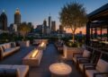 Novo centro de restaurantes e entretenimento em Atlanta
