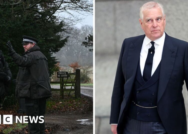 O dia em que Andrew Mountbatten-Windsor foi preso