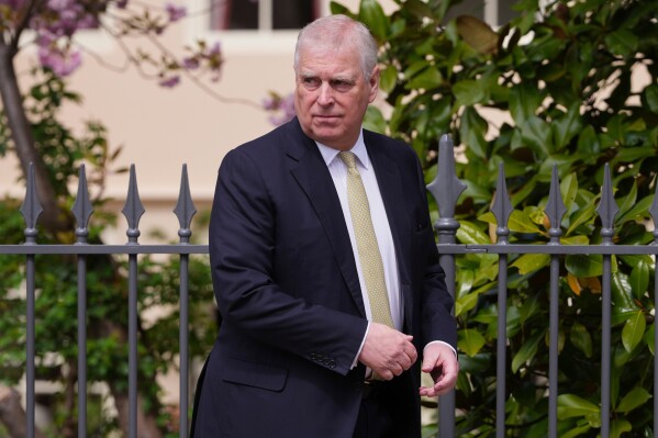 Photos show former Prince Andrew’s royal career
