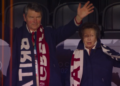Princesa Anne e Sir Timothy Laurence encantam os fãs com ondas quentes nas Olimpíadas de Inverno