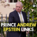 Príncipe Andrew se muda em meio à precipitação de Epstein