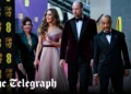 Príncipe William e Catherine, Princesa de Gales, chegam aos Baftas