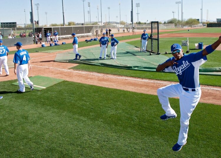 Qual enredo do treinamento de primavera do Royals é mais importante?