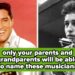 Questionário de curiosidades sobre músicos famosos da reminiscência