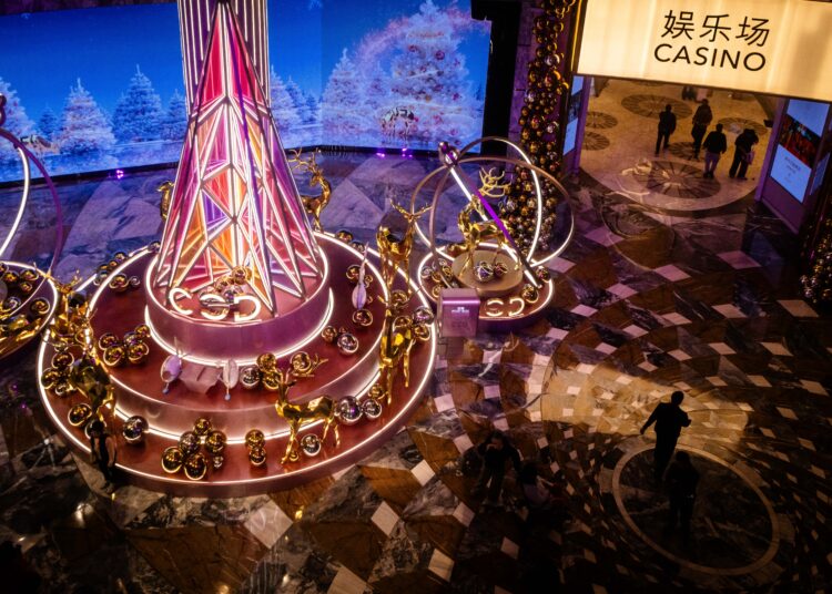 Receitas do jogo em Macau superam estimativa sobre ofertas de entretenimento