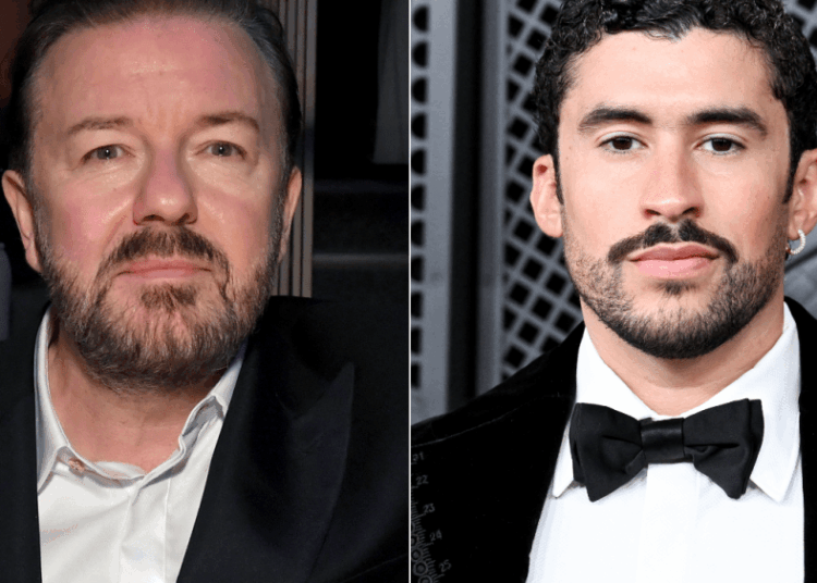 Ricky Gervais lembra celebridades de não fazerem discursos políticos após o Grammy