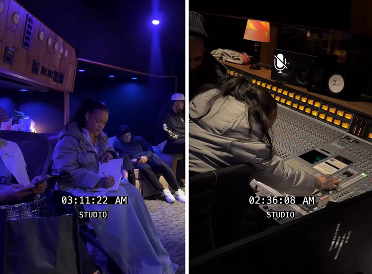 Rihanna compartilha novo vídeo dela em estúdio, despertando novidades musicais
