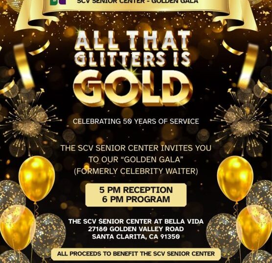 SCVNews. com | 26 de abril: 'Garçom Celebridade' do SCV Senior Center se transforma em 'Gala de Ouro'