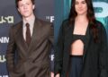 Shailene Woodley e Milo Callaghan saem juntos