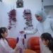 Sra. al-Droubi junta-se a órfãos e filhos de mártires no Iftar do Ramadã
