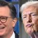 Stephen Colbert surpreso com o comentário de Trump sobre 'mulheres'