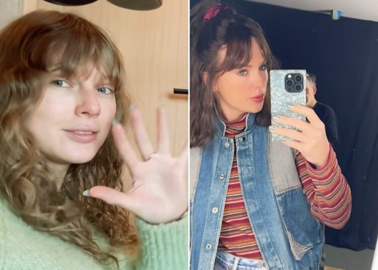 Taylor Swift comemora grande marco na carreira com filmagens do BTS sem maquiagem