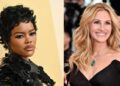 Teyana Taylor confessa ter ficado impressionada com Julia Roberts