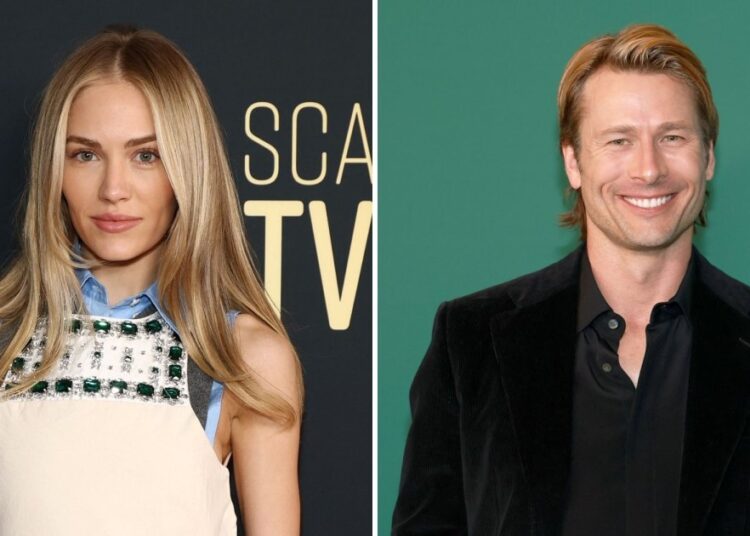 Todas as vezes que Michelle Randolph falou sobre seu relacionamento com Glen Powell