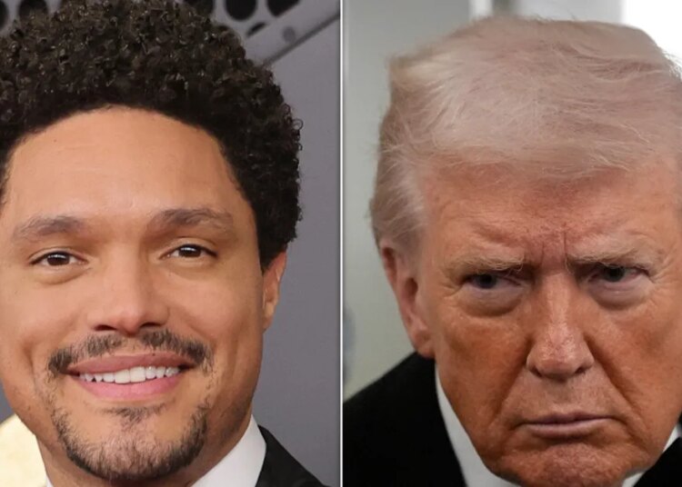 Trevor Noah faz de Trump um 'burro' com a escavação do Grammy sobre seu novo melhor amigo