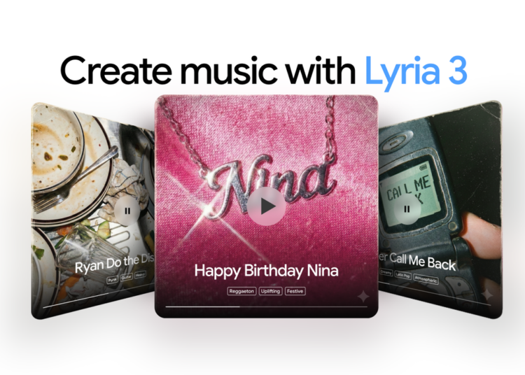 Use Lyria 3 para criar faixas musicais no aplicativo Gemini