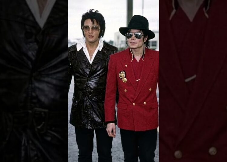 👑 Encontro da Realeza: Elvis Presley & Michael Jackson
