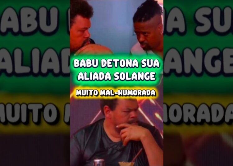 BABU SANTANA CRITICA A PRÓPRIA ALIADA E GERA CLIMÃO