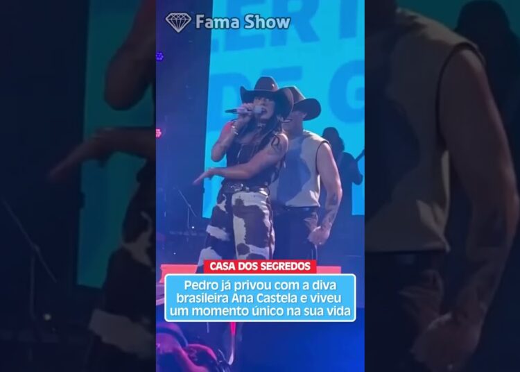 Pedro já privou com a diva brasileira Ana Castela e viveu um momento único na sua vida | Fama Show