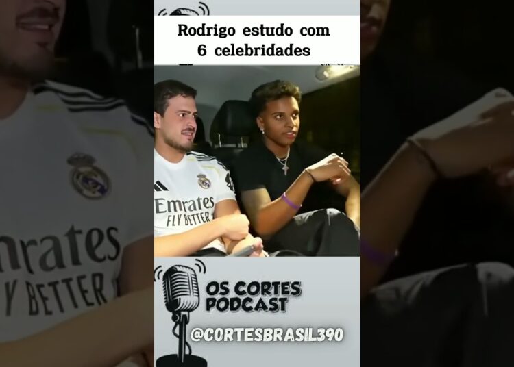 Rodrigo estudou com 6 celebridades. #shortsclip #shorts #podcast