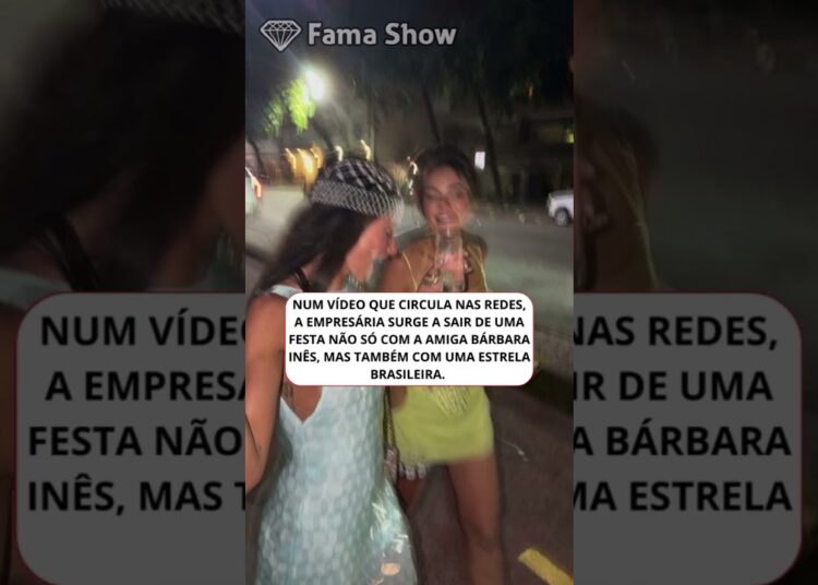Liliana Filipa ‘apanhada’ com famoso no Carnaval do Brasil. | Fama Show