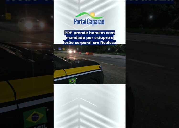PRF prende homem com mandado por estupro e lesão corporal em Realeza, distrito de Manhuaçu