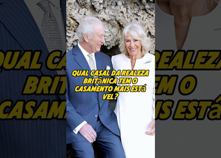 Você sabe qual casal da realeza britânica tem o casamento mais estável?#royal #kate #camilla