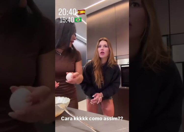 Virginia vai para cozinha e prepara panqueca Vini Jr #vinijr #virginiafonseca #fofoca #fofocas