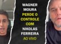 WAGNER MOURA PERDE O CONTROLE APÓS RESPOSTA DE NIKOLAS FERREIRA AO VIVO!