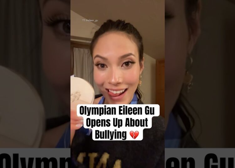 Olympian Eileen Gu Opens Up About Bullying #shorts #eileengu #winterolympics