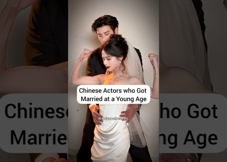 Young & Married! Chinese Stars Who Tied the Knot Early #yangmi #renjialun  #youtubeshorts #liuyuning