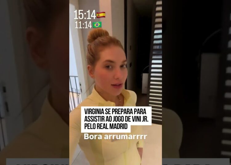 VIRGINIA FAZ SURPRESA PARA VINI JR. NO JOGO #virginiafonseca #vinijr #fofoca #fofocas